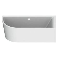 BC Designs Calverton 1700x800 Freestanding Right Hand Corner Bath - White - BAE013