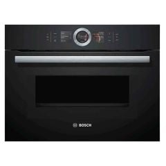 Bosch Series 8 CMG656BB6B Compact Oven & Microwave With Home Connect - Black