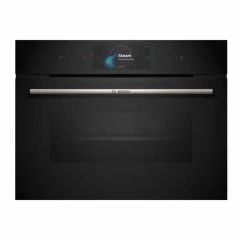 Bosch CSG7584B1 Series 8 Built-In Compact Oven With Steam Function & Home Connect - Black