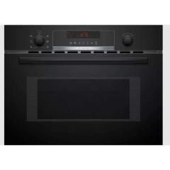 Bosch CMA583MB0B Serie 4 Built-In Combination Microwave & Oven - Black - CMA583MB0B