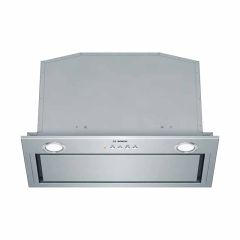 Bosch Series 6 DHL575CGB 52cm Canopy Cooker Hood - Brushed Steel - Mounted Front View