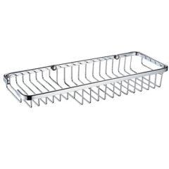 Bristan Stepped Wire Storage Basket - Chrome - COMP BASK02 C