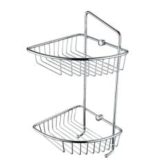 Bristan Two Tier Wire Basket Chrome Plated - COMP BASK07 C