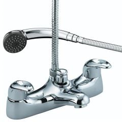 Bristan Java Bath / Shower Mixer Tap - Chrome - J BSM C