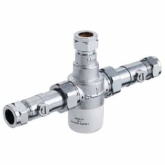 Bristan Gummers 15mm Thermostatic Mixing Valve with Isolation - MT503CP-ISO