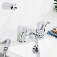 Bristan Orta Bath/Shower Mixer Tap - Chrome - OR BSM C