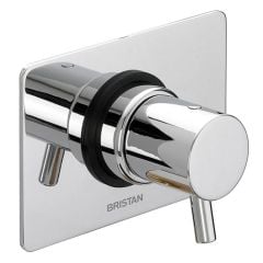 Bristan Prism Two Outlet Shower Diverter - Chrome - PM 3WDIV C