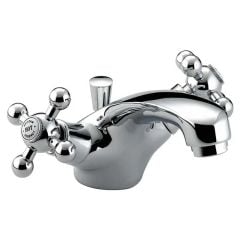 Bristan Regency Basin Mixer Tap with Pop-up Waste - Chrome - R BAS C