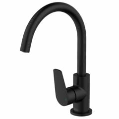 Bristan Raspberry Easyfit Monobloc Kitchen Mixer Tap - Black - RSP EFSNK BLK