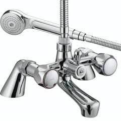 Bristan Club Pillar Bath / Shower Mixer Tap - VAC PBSM C MT