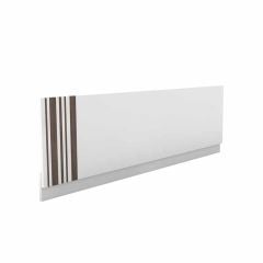 Calypso Novoli 1700 Bath Side Panel - Opal White - 4551