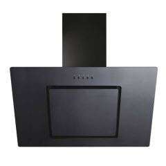 Candy CDG9MBGG 90cm Wall-Mounted Sloped Chimney Cooker Hood - Black
