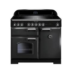 Rangemaster Classic Deluxe 100 Induction Charcoal Black Chrome - CDL100EICB/C