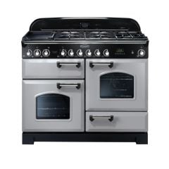 Rangemaster Classic Deluxe 110 Dual Fuel Royal Pearl Chrome - CDL110DFFRP/C