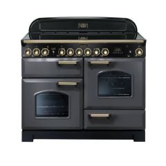 Rangemaster Classic Deluxe 110 Ceramic Slate Brass - CDL110ECSL/B