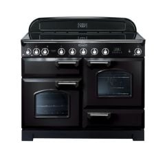 Rangemaster Classic Deluxe 110 Induction Black Chrome - CDL110EIBL/C