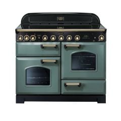 Rangemaster Classic Deluxe 110 Electric Range Cooker Green/GB/IE CDL110EIMG/B