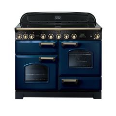 Rangemaster 113100 Classic Deluxe 110 Induction Blue Brass - CDL110EIRB/B