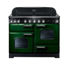 Rangemaster Classic Deluxe 110 Induction Green Chrome - CDL110EIRG/C