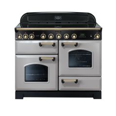 Rangemaster Classic Deluxe 110 Induction Royal Pearl Brass - CDL110EIRP/B