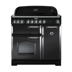 Rangemaster Classic Deluxe 90 Ceramic Charcoal Black - UK/IE - CDL90ECCB/C