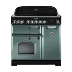 Rangemaster Classic Deluxe 90 Electric Range Cooker Green UK/IE CDL90ECMG/C