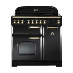 Rangemaster Classic Deluxe 90 Induction Charcoal/Brass - GB/IE - CDL90EICB/B