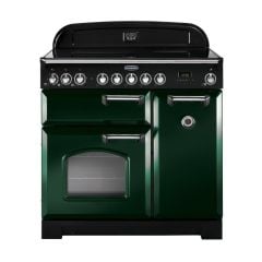 Rangemaster Classic Deluxe 90 Induction Green Chrome - CDL90EIRG/C