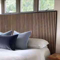 Cladco Internal Slatted Wall Panel - 600 x 600 x 21mm - Hazel - INTSLATCH60