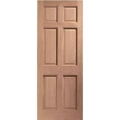 XL Joinery Colonial 6 Panel External Hardwood Door (Dowelled) 2032x813x44mm - COL32-44