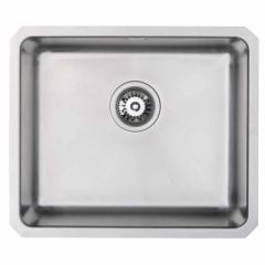 Prima+ Large 1 Bowl R25 Undermount Stainless Steel Kitchen Sink - CPR048