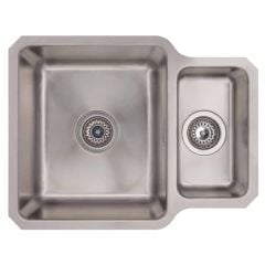 Prima+ 1.5 Bowl R25 Reversible Undermount Stainless Steel Kitchen Sink - CPR052