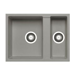 Prima+ Granite 1.5 Bowl Undermount Sink - Light Grey