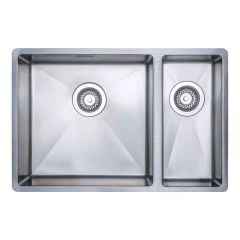 Prima+ Large 1.5 Bowl R10 LH Inset/Undermount Stainless Steel Kitchen Sink - CPR526