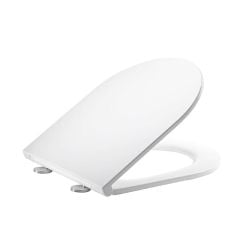 Tavistock Micra Evo Soft Close & Quick Release Slim Toilet Seat - White - DC14037