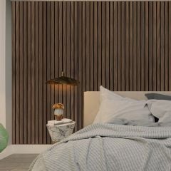Deanta Immerse Acoustic Panelling - Walnut Plus - AWP0WLPFSC