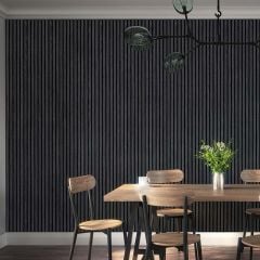 Deanta Immerse Acoustic Panelling - Dark Grey Ash - AWPDGAFSC