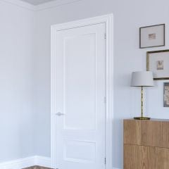 Deanta Sandringham White Primed Internal Door - 1981x762x35mm - 35SANWHP762