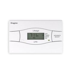 Drayton LP711 7 Day Electronic Programmer - White - DTN LP711