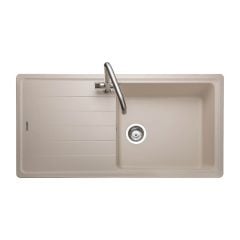 Rangemaster Elements 1 Bowl Igneous Granite Kitchen Sink - Stone - ELE1051SN/