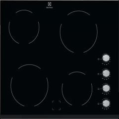 Electrolux 60cm Electric Hob - Black - EHF6140ISK