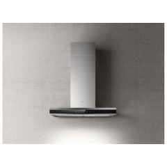 Elica Adéle 60cm Chimney Hood - Stainless Steel - Wall Mounted Front View