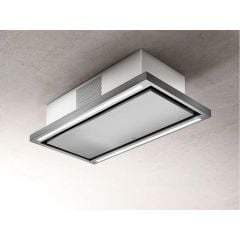 Elica Cloud Seven 90cm Ceiling Cooker Hood (Recirculating) - Stainless Steel - Ceiling Mounted Bottom View