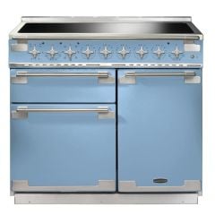 Rangemaster Elise 100cm Induction Range Cooker - Chine Blue - ELS100EICA/