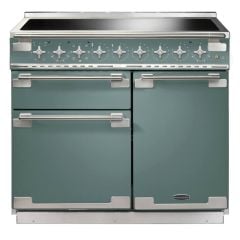 Rangemaster Elise 100cm Induction Range Cooker - Mineral Green - ELS100EIMG/