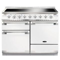 Rangemaster Elise 110cm Induction Range Cooker - White - ELS110EIWH/