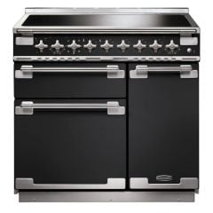 Rangemaster Elise 90cm Induction Range Cooker - Charcoal Black - ELS90EICB/