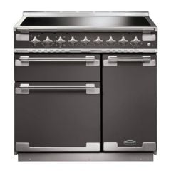 Rangemaster Elise 90cm Induction Range Cooker - Slate - ELS90EISL/