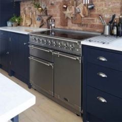 Rangemaster Elise 90cm Induction Electric Range Cooker Stainless Steel ELS90EISS/