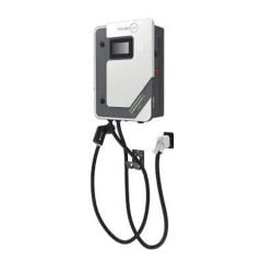 Project EV 40kW Wall DC Charger Dual Gun RFID CCS/CHAdeMO - White